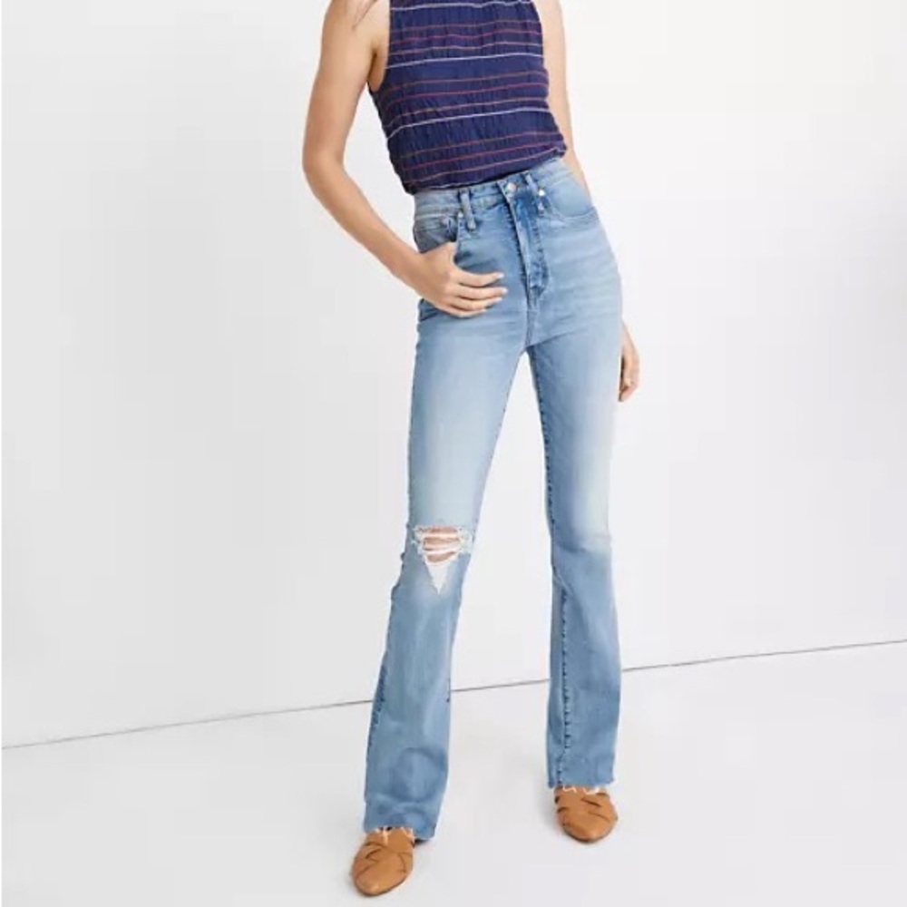 Madewell Skinny Flare Jeans in size 30 L4144